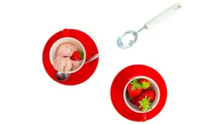 Hét recept voor aardbeienijs met verse aardbeien
